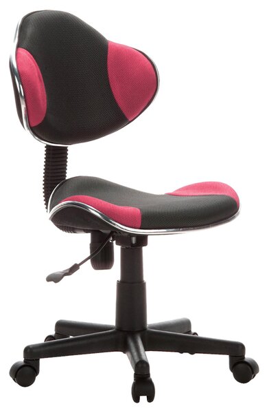OTOČNÁ ŽIDLE PRO MLÁDEŽ, šedá, pink MID.YOU - Online Only psací stoly & židle, Online Only