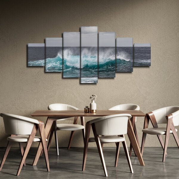 Obraz - Vlny v oceánu (210x100 cm)