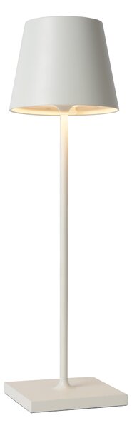 LUCIDE 27888/04/31 JUSTIN exteriérové stolní svítidlo LED 2,2W 154lm 3000K IP54 bílá, stmívatelné
