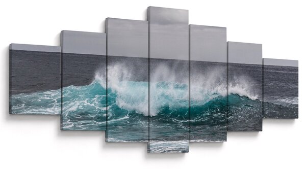 Obraz - Vlny v oceánu (210x100 cm)
