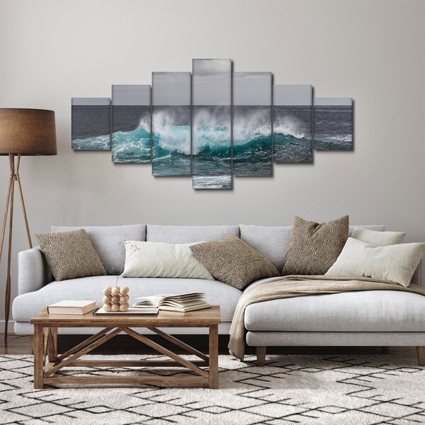 Obraz - Vlny v oceánu (210x100 cm)