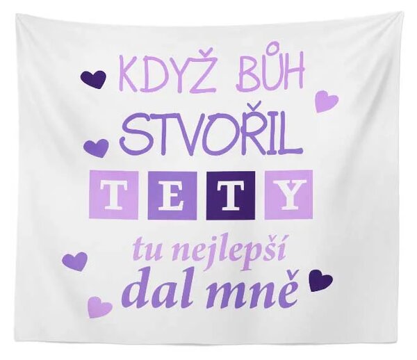 Sablio Deka Když Bůh stvořil tety: 150x120 cm