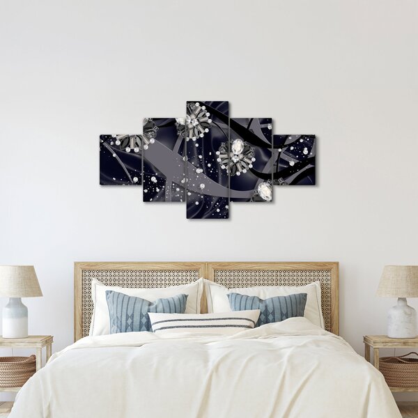 Obraz - Diamanty v prostroru (125x70 cm)