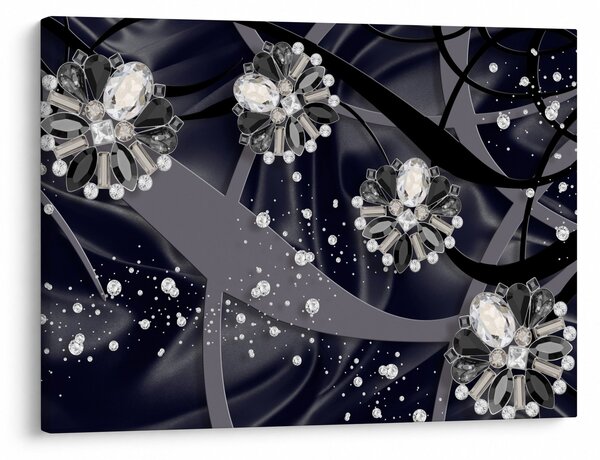 Obraz - Diamanty v prostroru (70x50 cm)