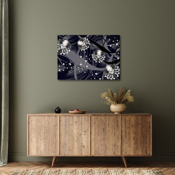 Obraz - Diamanty v prostroru (70x50 cm)
