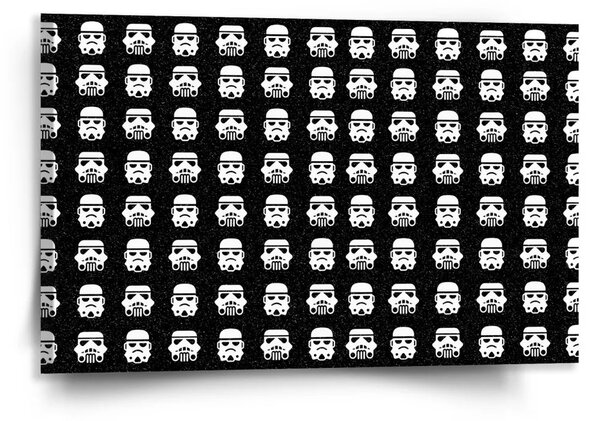 Sablio Obraz Star Wars Stormtrooper Pattern - 120x80 cm