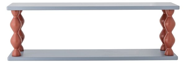 Modrá patrová dětská police 80 cm Bibiola – Bloomingville Mini