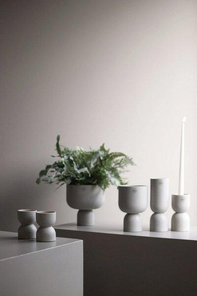 DBKD Keramický svícen Post Tealight - White DK275