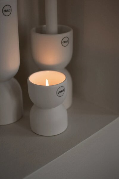DBKD Keramický svícen Post Tealight - White DK275