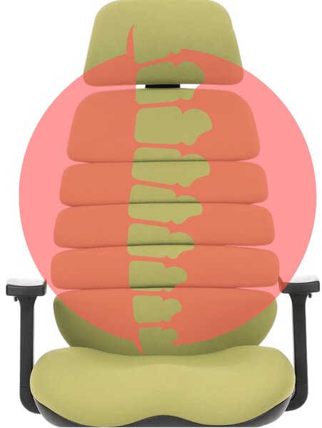 Mercury kancelářská židle SPINE zelená s PDH