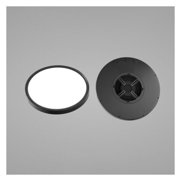 ITALUX PLF-35263-400R-32W-BL Calvi stropní svítidlo LED D400mm 32W/3800lm 2800+4000+6000K černá