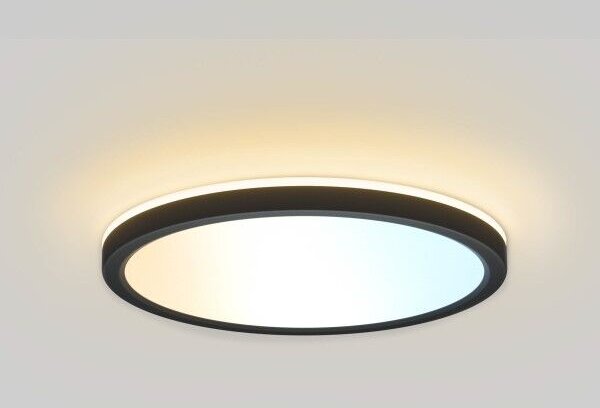 ITALUX PLF-63452-300R-28W-BL Corte stropní svítidlo LED D300mm 28W/3000lm 2800+4000+6000K černá