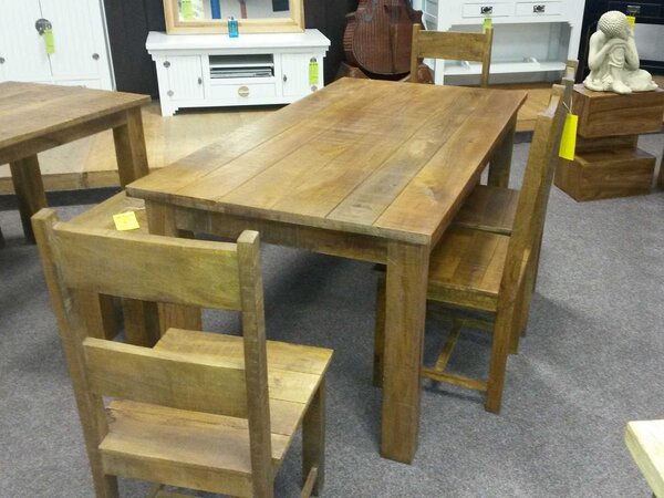 Sob nábytek - Jídelní stůl 180x90 masiv mango Mana - F0CHN-102
