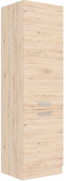 Potravinová skříň BERIT - šířka 60 cm, dub bordeaux
