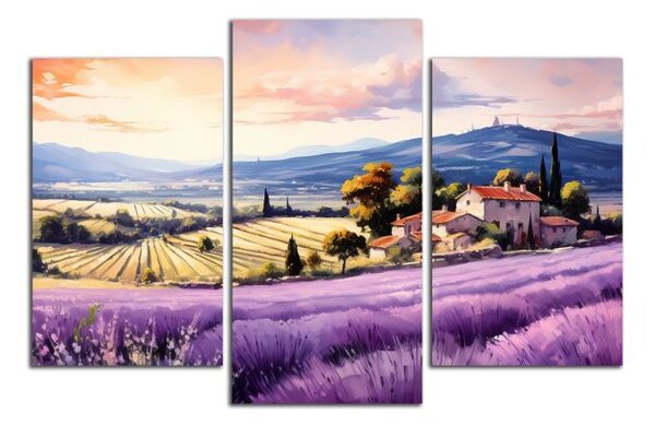 Obraz na plátně Krajinka v Provence