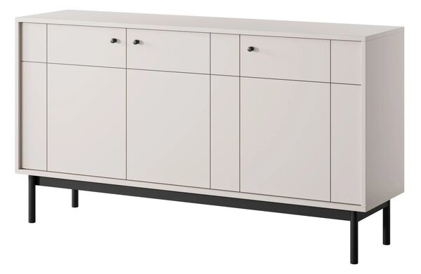 Třídvéřová komoda FIBI - kašmír