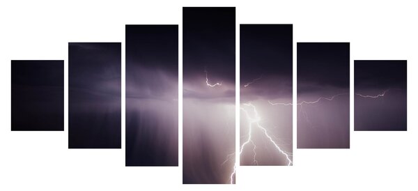 Obraz - Bouřka (210x100 cm)