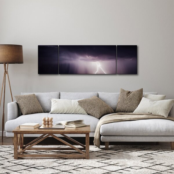 Obraz - Bouřka (170x50 cm)