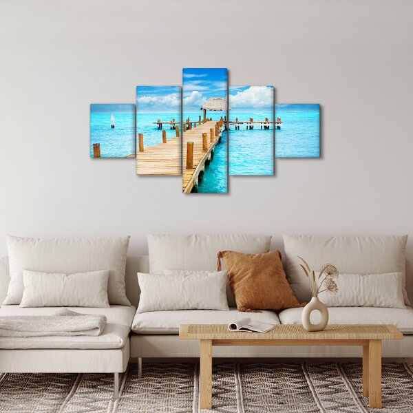 Obraz - Molo (125x70 cm)