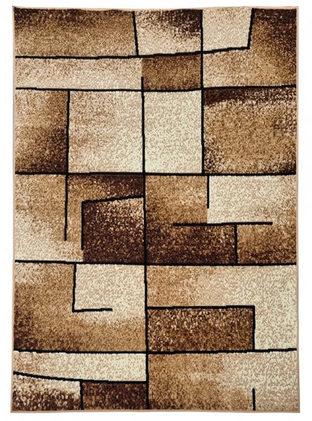 Moderní kusový koberec 50x90 cm LUKEN - béžový