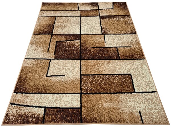 Moderní kusový koberec 50x90 cm LUKEN - béžový