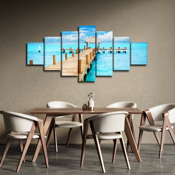 Obraz - Molo (210x100 cm)