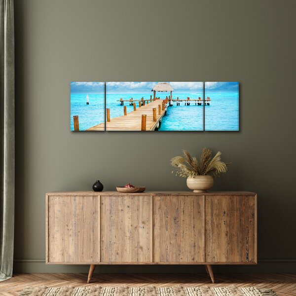 Obraz - Molo (170x50 cm)