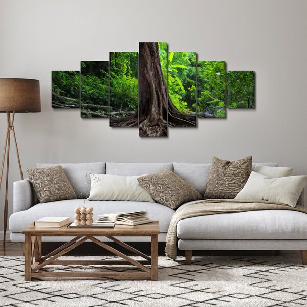 Obraz - Starý strom s kořeny (210x100 cm)