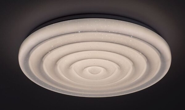 RABALUX 71017 Katina stropní svítidlo LED D380mm 24W/2050lm 4000K bílá, starlight efekt