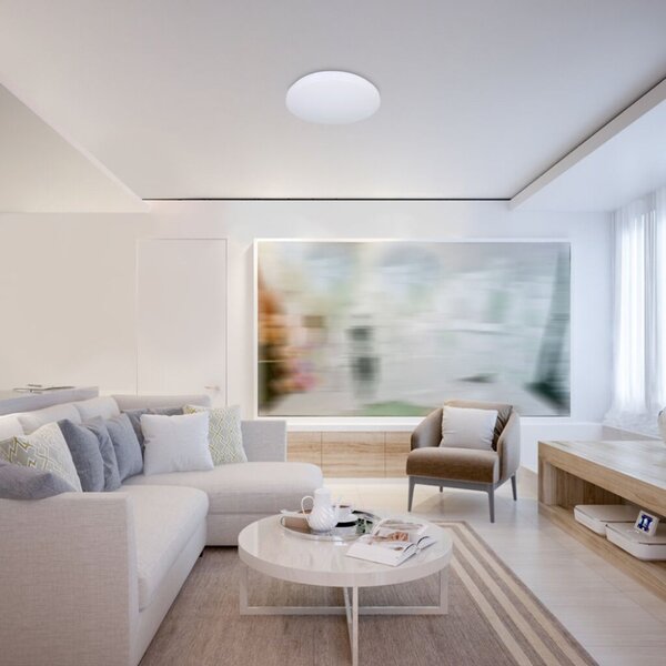 RABALUX SMART LIGHT 71035 Cerrigen stropní svítidlo LED D310mm 24W/1950lm 3000-6500K+RGB bílá