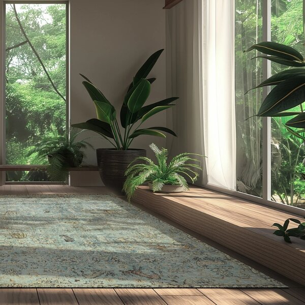 Fargotex Zelený koberec Boho 160 x 230 cm