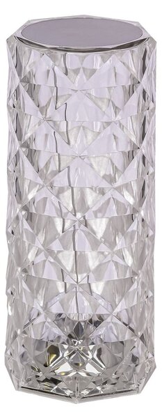 Stolní dotyková LED lampa BRILLO 2 - 2W, 3000-6000K (teplá-studená bílá), čirá