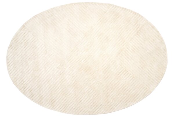 Fargotex Béžový koberec Sierra Oval 160 x 230 cm