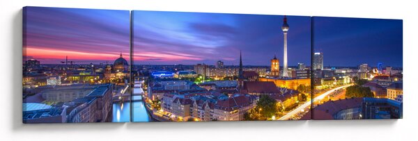 Obraz - Modré nebe nad Berlínem (170x50 cm)