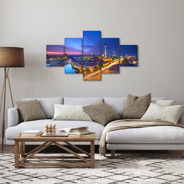 Obraz - Modré nebe nad Berlínem (125x70 cm)