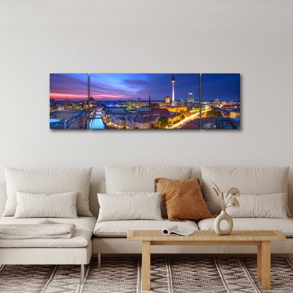 Obraz - Modré nebe nad Berlínem (170x50 cm)
