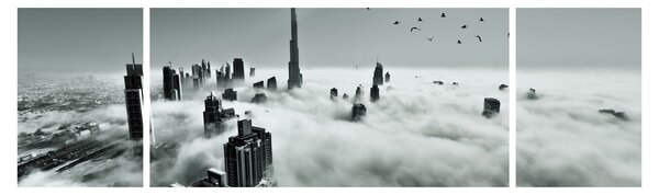 Obraz - Mrakodrapy v Dubai (170x50 cm)