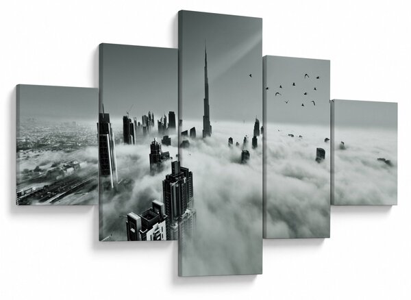 Obraz - Mrakodrapy v Dubai (125x70 cm)