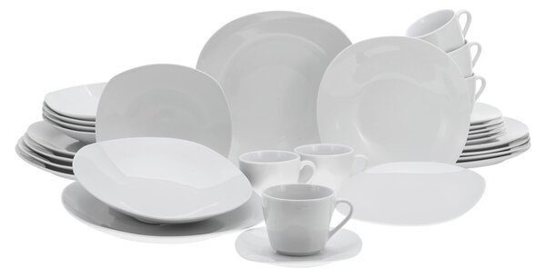 KOMBINOVANÁ SOUPRAVA SQUARE WEISS 30dílné Creatable - Online Only nádobí, Online Only
