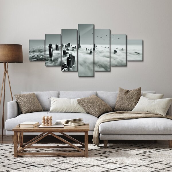 Obraz - Mrakodrapy v Dubai (210x100 cm)