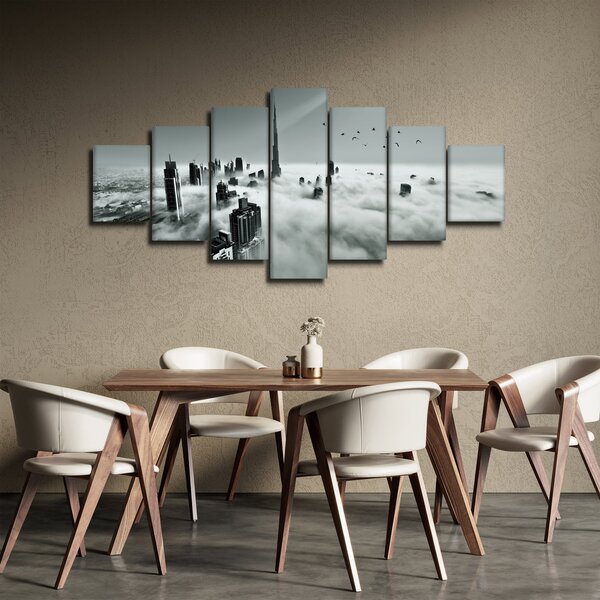 Obraz - Mrakodrapy v Dubai (210x100 cm)