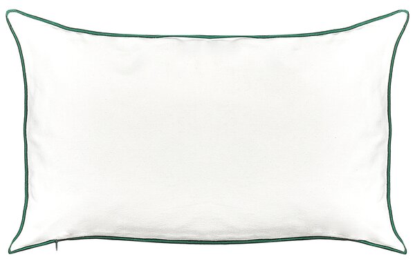Sada 2 dekorativních polštářů JOYCANDY Bavlna 30 x 50 cm Bílá Vánoční vzor