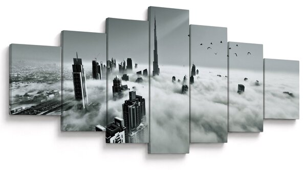Obraz - Mrakodrapy v Dubai (210x100 cm)