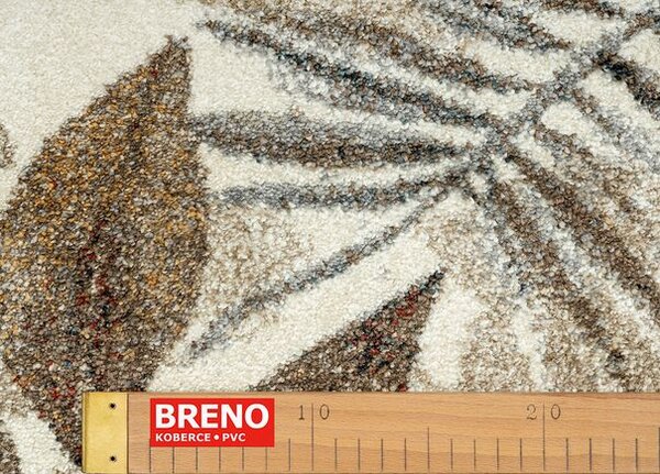 Breno Kusový koberec DARLY 50300/YR9X listy, 120x170 cm, Vícebarevné
