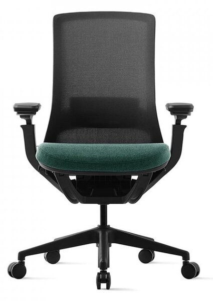 Kancelářská ergonomická židle ROLY BLACK - síťovina Černá