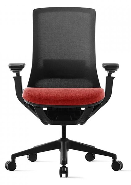 Kancelářská ergonomická židle ROLY BLACK - síťovina Černá