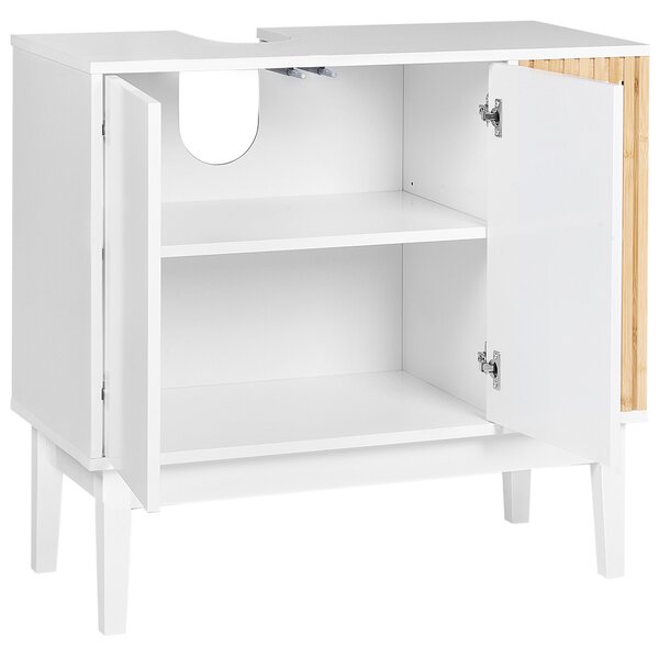 Skříňka pod umyvadlo NUBES 80 cm Bílá