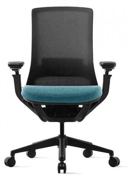 Kancelářská ergonomická židle ROLY BLACK - síťovina Černá
