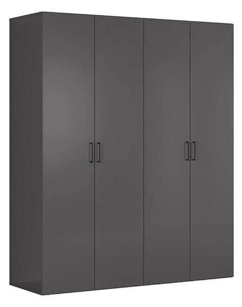 Šatní skříň Flex 200/229, grafit