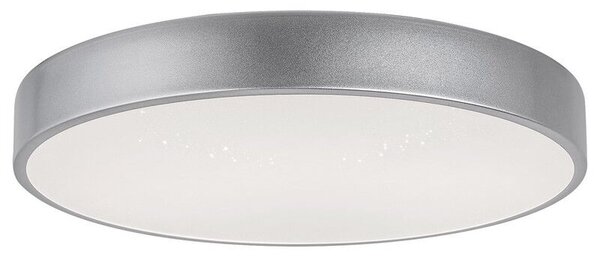RABALUX 71135 OCTAV2 stropní svítidlo LED D400mm 24W/1200lm 4000K stříbrná, starlight efekt